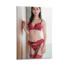 Amazon.co.jp: 堀田茜ポスター壁飾り下着かわいいセクシー清純写真水着ビキニ 部屋飾り キャンバスウォールアート 印刷 ポスター 版画  壁飾り 壁の絵 壁掛け ホームアートワーク12x18inch(30x45cm)