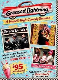 Greased Lightning - A Comedic, Parody, Wydell High School Reunion! Tickets,  Saturday, August 1 • 7 PM - 10 PM | Eventbrite