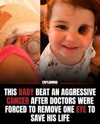 Some children develop a rare eye cancer called retinoblastoma, an aggressive tumor that forms in the retina the light-sensitive tissue at the back of the eye. It most commonly affects infants and