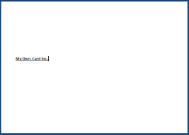 Use this blank canvas to add your own ideas on what a greeting card can be. How To Create Your Own Greeting Cards In Ms Word 2007 2010