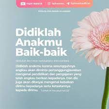 Fiqih Muslimah On Instagram Mengenai Tanggung Jawab Pendidikan Anak Terdapat Perkataan Yang Berharga Dari Imam Abu Al H Kutipan Buku Kutipan Agama Pendidikan