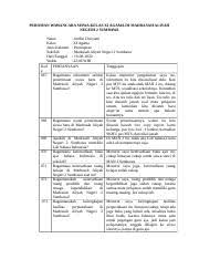 Penulisan lembar ijazah dan datar nilai diisi dengan tulisan yang baik dan benar jelas rapi serta bersih dengan tinta warna hitam tidak mudah luntur maupun terhapus. 11 Transkrip Wawancara Siswa Docx Pedoman Wawancara Siswa Kelas Xi Agama Di Madrasah Aliyah Negeri 2 Sumbawa Nama Andini Dwiyanti Kelas Xi Agama Course Hero