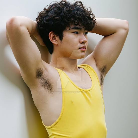 Hot Asian Guys with Sexy Hairy Armpits in Tank Top by iaminnocent18 on DeviantArt