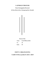 Contoh outline skripsi form pengajuan judul outline proposal penelitian skripsi jurusan manajemen. Contoh Laporan Penelitian Yang Sederhana