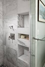 In Honor Of The Fantastic Invention That Is The Humble Shower Niche Or Shower Shelf Here Is Bathroom Remodel Shower Bathroom Renovation Diy Shower Remodel
