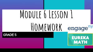 Download go math grade 4 answer key chapter 6 fraction equivalence and comparison pdf for free. Engage Ny Eureka Math Grade 5 Module 6 Lesson 6 Homework Youtube