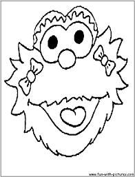 Sesame Street Coloring Pages Free Printable Colouring Pages For Kids To Print And Color In