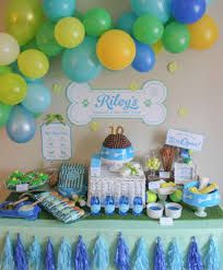 Dog Puppy Party Birthday Party Ideas Photo 1 Of 35 Puppy Party Backdrops For Parties Birthday Party