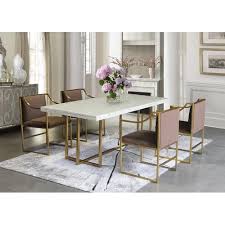 Genao Dining Table With Images Dining Table Gold Contemporary Kitchen Tables Contemporary Dining Table