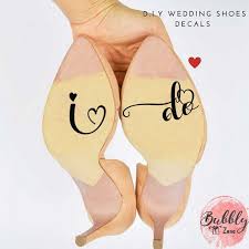 Wedding Shoes Sticker Decals Bride And Groom Wedding Shoes Decoration Couple Names At Bottom Of Bridal Shoes Groom Wedding Shoes Decorated Shoes Diy Wedding Shoes