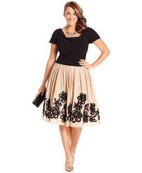 Sl Fashions Plus Size Dress Short Sleeve Cowl Neck Full Skirt Plus Size Dresses Plus Sizes Macy S Fashion Plus Size Fashion Plus Size Dresses