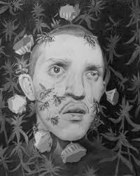 Illustration of the Wasp Man from a dream