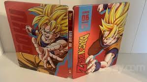 The power of the super saiyan god!! Dragon Ball Z Season 6 Blu Ray Steelbook