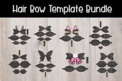 Spiderweb bow template svg halloween spider hair bow svg | etsy. Hair Bow Template Bundle 1 Diy Hair Bows Svg For Bows 190109 Fabric Crafts Design Bundles