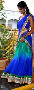 34 Half Saree Ideas Half Saree Saree Indian Outfits If you're attending a wedding and want to make an impression, without upstaging the start with royal blue and then take a trip to the other side of the color wheel. pinterest