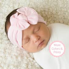 Baby Girl Headbands, Newborn Headband, Soft Baby Headbands, Baby Hair Bows,  Baby Girl Turban, Baby Girl Bow, Toddler Infant Bows, Gift TK