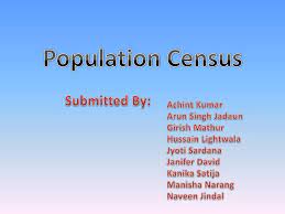 Feb 19, 2020 · was recommended by the census bureau as optimal design for collecting 2020 census data on race and ethnicity • determining content for the census is an extensive undertaking, involving research, community engagement, and politics. Population Census
