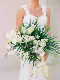 From the delicate, fragrant blooms of frangipanis to the vibrant colors and striking shapes of ginger and heliconia to the classic elegance of orchids, there are flowers and. 22 Beach Wedding Bouquets You Ll Love Martha Stewart