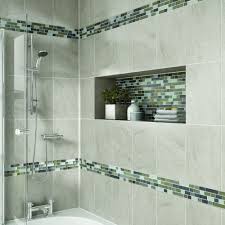 Shower Tile Shelf Insert Bathroom Shower Tile Bathrooms Remodel Shower Remodel