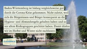 Zwar hat die bundesregierung einen leitfaden für. Wo Stehen Wir In Sachen Corona Baden Wurttemberg De