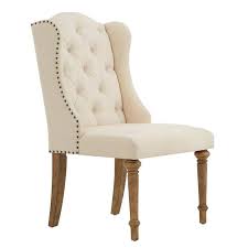 Furniturer dining chair blue upholstered high back side chair metal frame solid back (set of 4) home depot $ 306.42. Birch Lane Heritage Adam Upholstered Dining Chair Reviews Wayfair Dining Chairs Wingback Dining Chair Tufted Dining Chairs