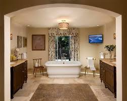 D bath vanity in mahogany with cultured marble vanity top in white with white sink. 15 Mediterranean Bathroom Designs Interior Design Ideas Avso Org