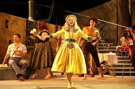 Venus is close to the sun and can only be seen shortly after sunset. Theater Review The Light In The Piazza La Opera At The Dorothy Chandler Pavilion