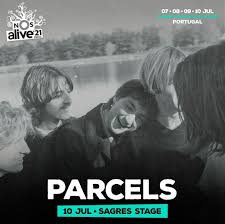 A pandemia de coronavírus levou ao cancelamento da edição deste ano do nos alive. Australian Electropop Five Piece Parcels Play Nos Alive 2021
