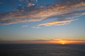 Free picture: landscape, dusk, sea, sky, sunset, summer, water, sun