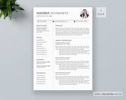 This collection includes basic, classic, creative. Cv Template Professional Curriculum Vitae Minimalist Cv Template Design Ms Word Cover Letter 1 2 And 3 Page Simple Resume Template Instant Download Nahida Cv Template Cvtemplates Co Nz