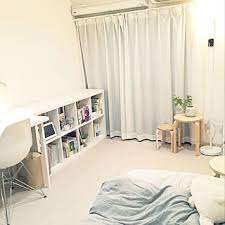 部屋全体 6畳ワンルーム 本棚 狭い部屋 シンプルナチュラル などのインテリア実例 2018 08 19 22 07 14 roomclip ルームクリップ 部屋 シンプル 6畳 ワンルーム インテリア 収納