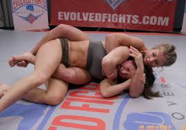 Ariel X vs Sheena Wrestler - Evolved Fight Lez