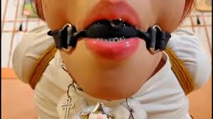 BoundHub - Dildo gag in tight bondage