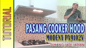 Cooker Hood Modena Penghisap Asap Dapur Modena Tanpa Cerobong