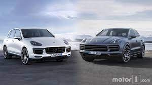 They also both have a rounded nose that is capped by a wraparound. 2019 Porsche Cayenne See The Changes Side By Side