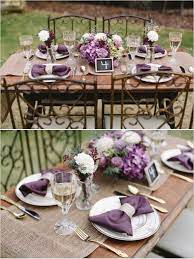 Sweet Heirloom Garden Wedding Inspiration Rustic Purple Wedding Purple Wedding Centerpieces Purple Wedding Decorations