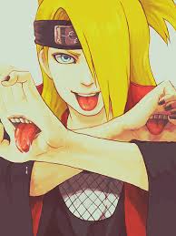 Deidara Naruto Naruto Anime Naruto Deidara Akatsuki