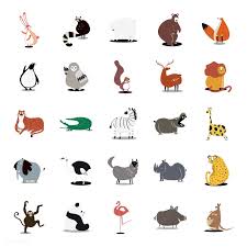 Collection Of Cute Wild Animals Illustrations Free Image By Rawpixel Com In 2020 Cute Wild Animals Wild Animals Vector Animal Illustration