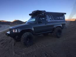 Pulled a 6×12 cargo trailer camper conversion 6000 miles with a low mile 20000 4runner and at the end of my journey the transmission torque converter ate itself. 1st Gen 4runner Converted Wildernest Tent Expedition Portal