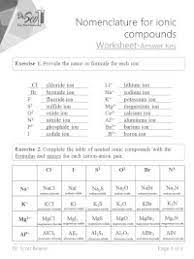 We'll see how you have to balance the charges of the two ions so they cancel each other out. Naming Ionic Compounds Worksheet Easy Hard Science