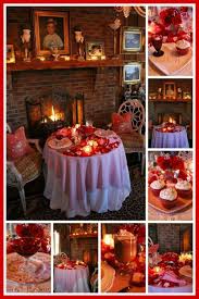 Romantic Table For Two Romance Roses Romantic Dinner Decoration