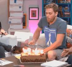 Happy birthday fire gif find share on giphy. Birthday Cake Candles Gif The Cake Boutique