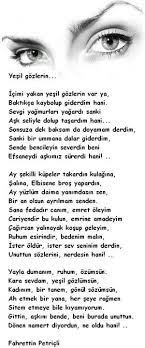 Yesil Gozlerin Yesil Gozler Edebiyat Yesil