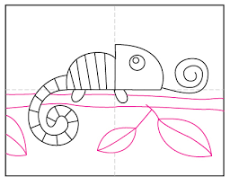 Maybe you would like to learn more about one of these? How To Draw A Chameleon Art Projects For Kids