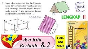 Maybe you would like to learn more about one of these? Ayo Kita Berlatih 8 2 Kelas 8 Semester 2 Smp Mts Bangun Ruang Matematika Halaman 144 Samasaya Youtube