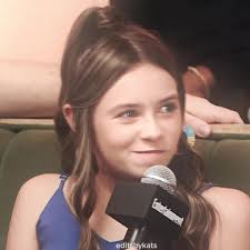 Cailey Fleming with Brooke