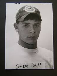 Glossy Press Photo Steve Bell Waylands Track & Field Team