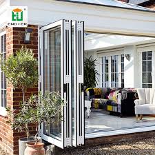 Folding glass, multi slide, accordion, french, and bifold doors and windows. Sound Proof Tri Fold Doors Vertical Accordion Folding Doors Aluminum Frame Glass Bi Folding Exteria Door View Folding Patio Doors Endier Product Details From Foshan Laibixi Doors And Windows Co Ltd On