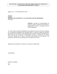 Servicios de agua y drenaje de monterrey cuenta con un centro de atención con el objetivo de facilitar la comunicación entre el usuario y el organismo. Modelo De Carta Para Solicitud De Alcantarillado Docsity