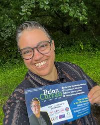 A little downpour didn't stop #TeamBrion from knocking today! Love having  so many meaningful conversations with neighbors from home and healthcare  affordability to protecting our democracy. Let's get out those votes and